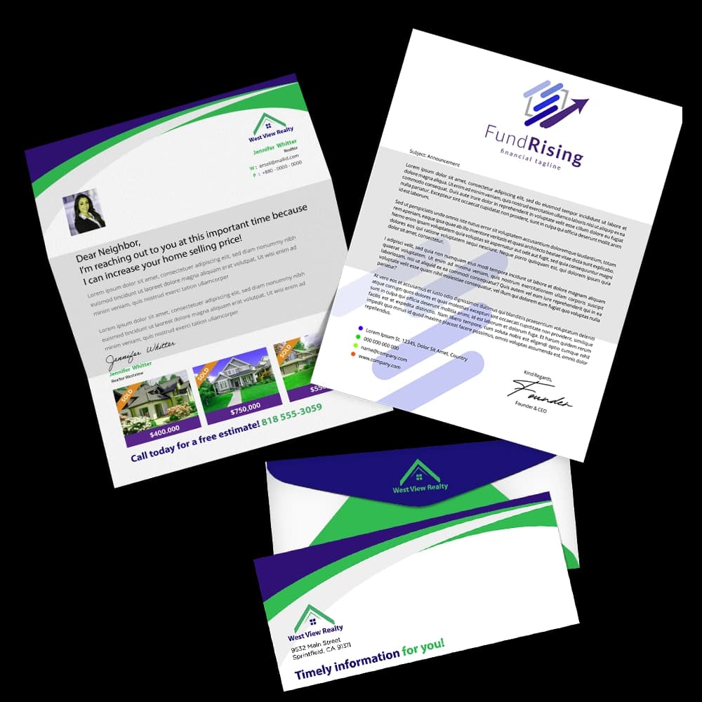Custom-designed flyers and rack cards printed for targeted marketing by MSE Printing