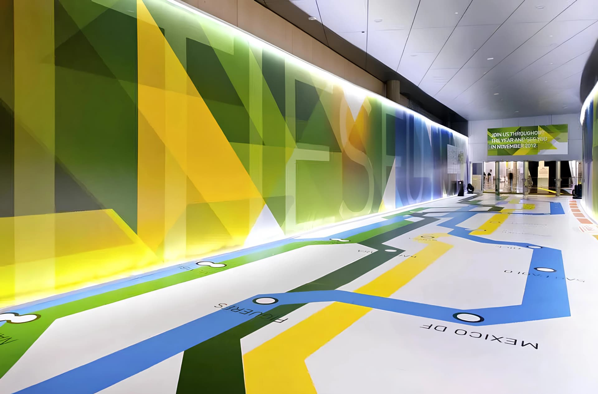 Window Wall Floor Graphics