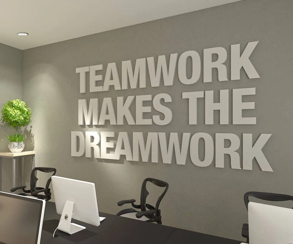 Interior Office Lobby Décor